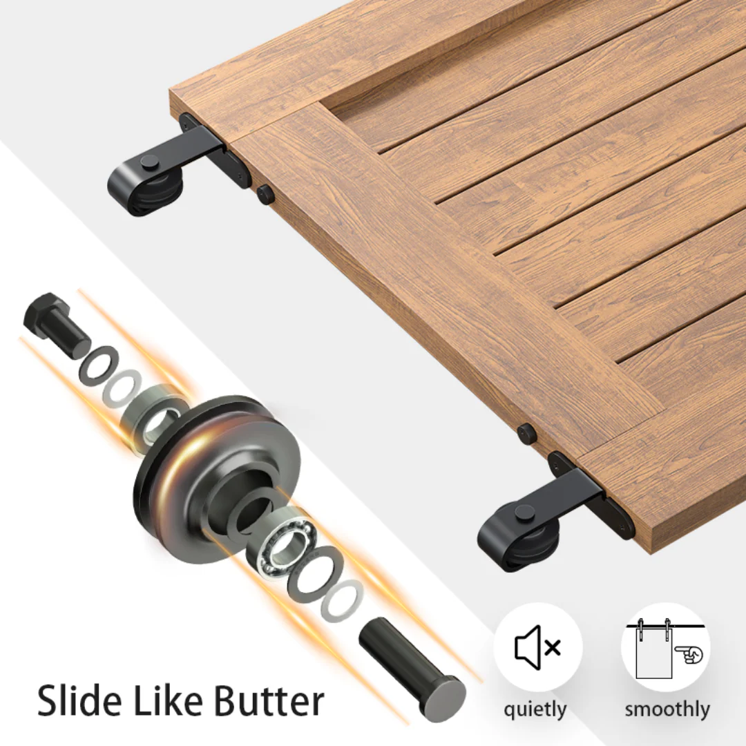 Barn Door Hardware 2.5m - Image 3