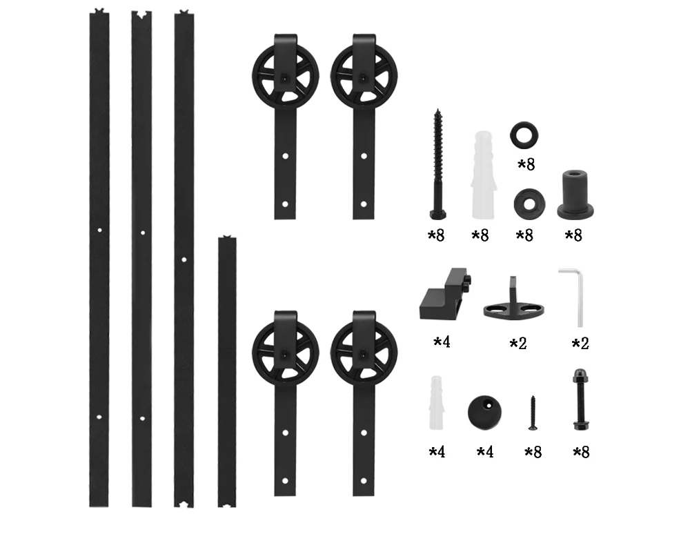 Barn Door Hardware 3.6M - Image 6