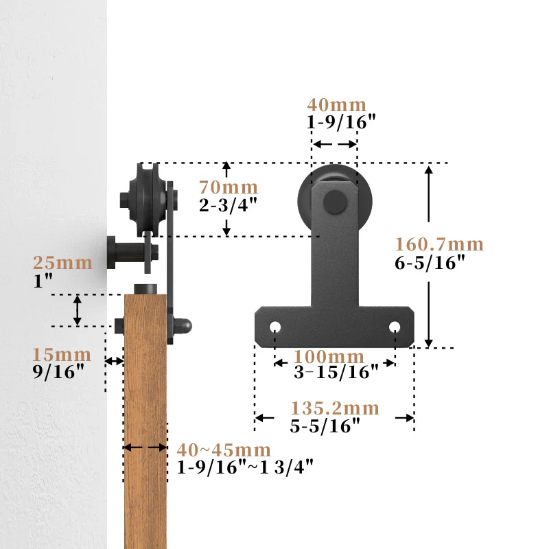 Barn Door Hardware 3M - Image 4