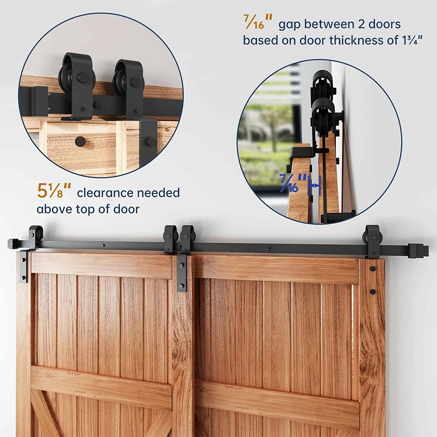 Barn Door Hardware 4M - Image 5