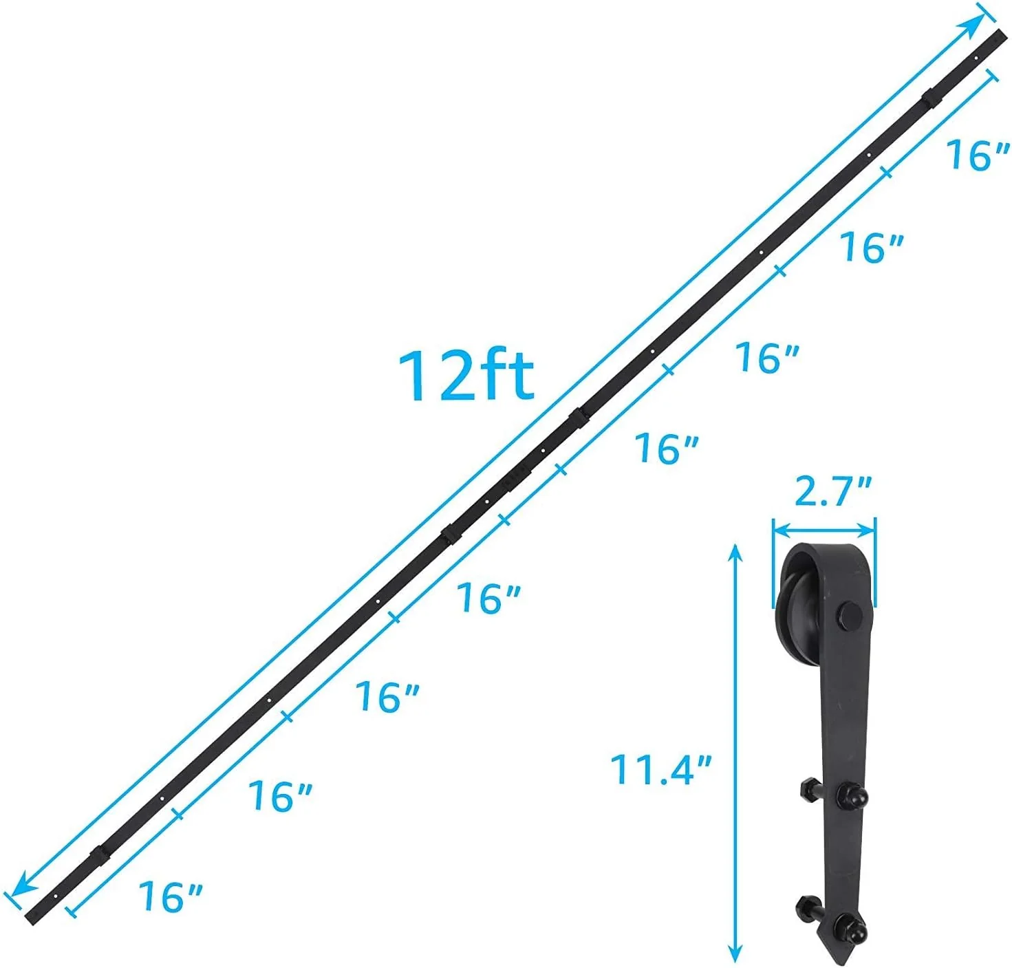 Barn Door Hardware 4M - Image 3
