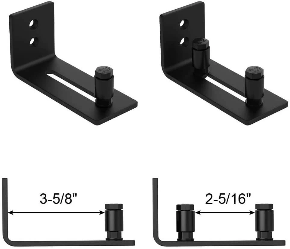 Barn Door Hardware Bottom Adjustable Roller - Image 6
