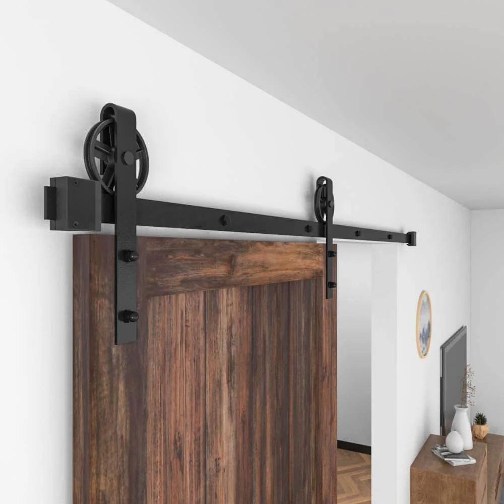 Barn Door Hardware Rail 1.83m - Image 4