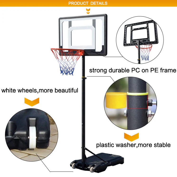 Adjustable Portable Basketball Hoop 2.5 M - Image 13