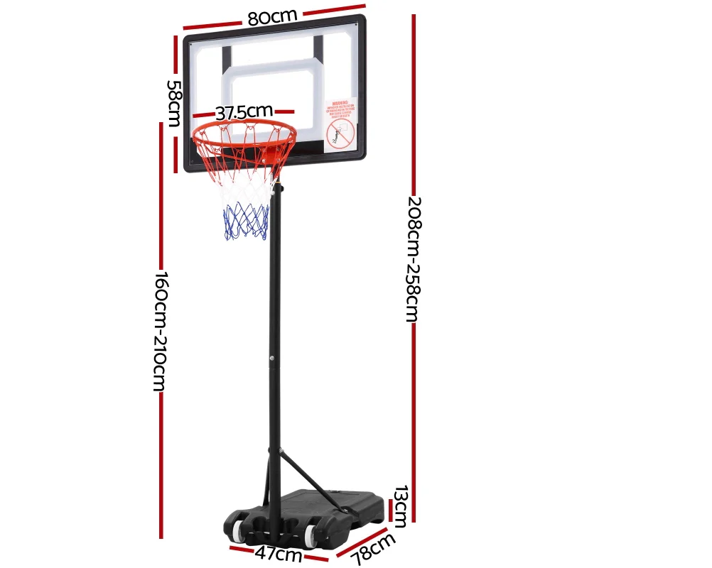 Portable Basketball Hoop with stand 2.1M - Image 4