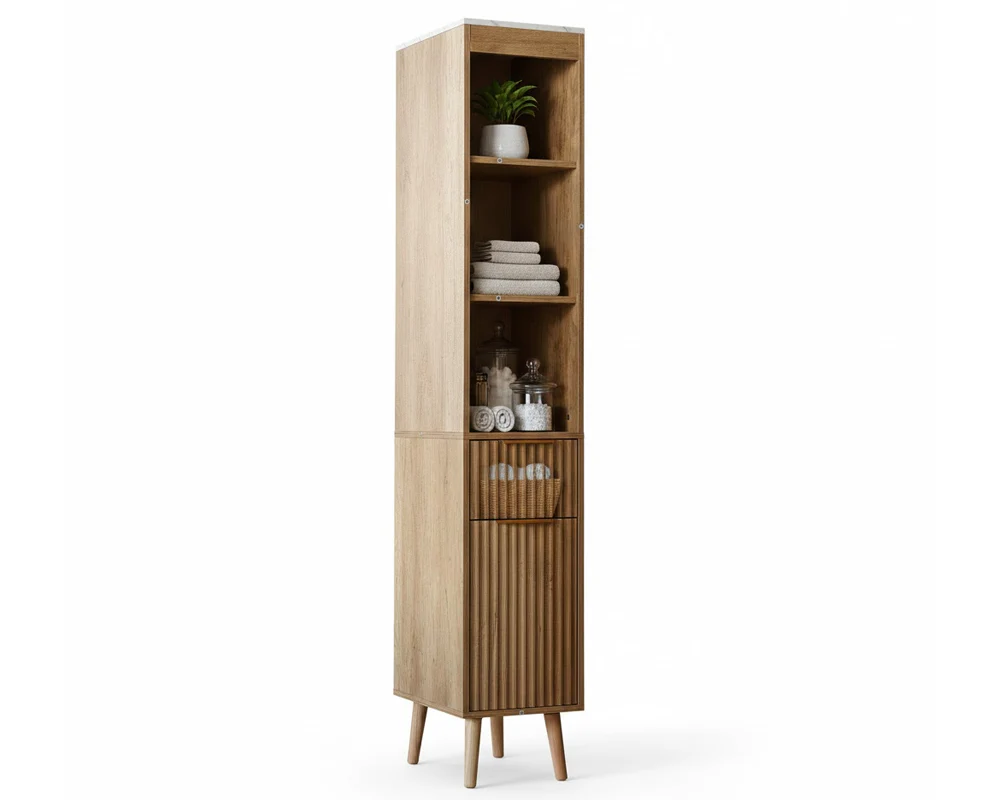 Bathroom Tower Cabinet - Image 9
