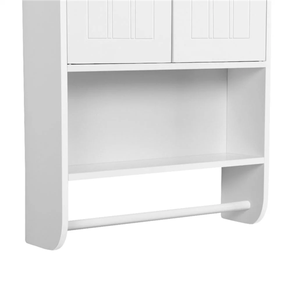 Bathroom Wall Cabinet with Towel Bar - Image 7