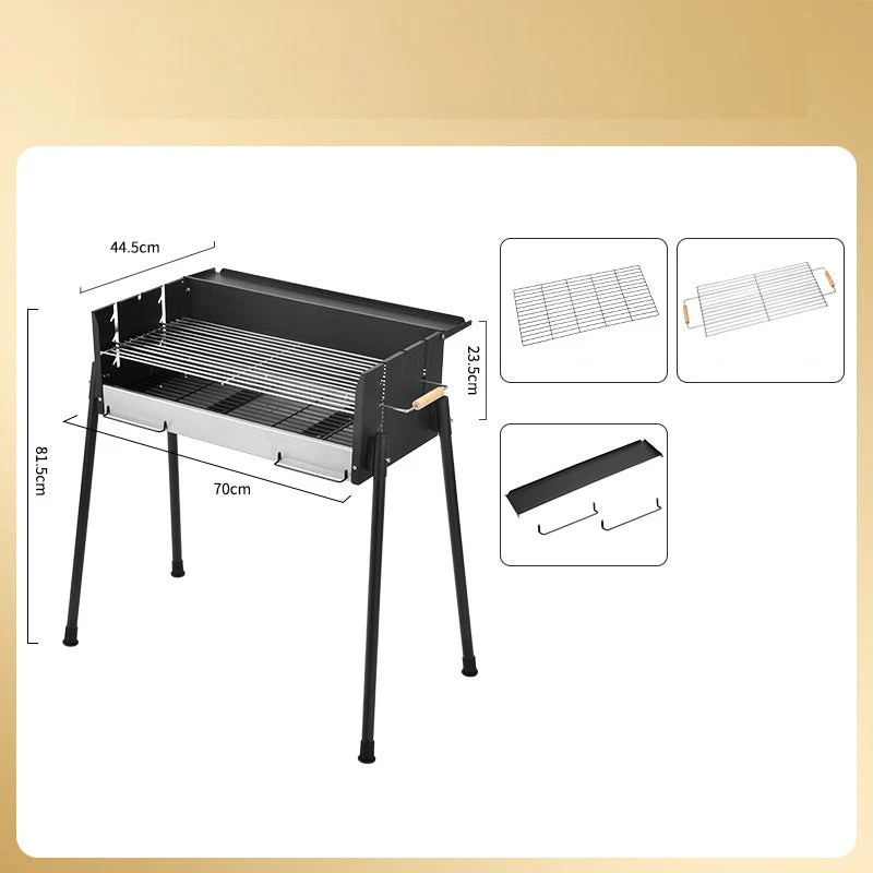 BBQ Grill Roast Stove Barbecue Outdoor 3 Different Temperature - Image 4
