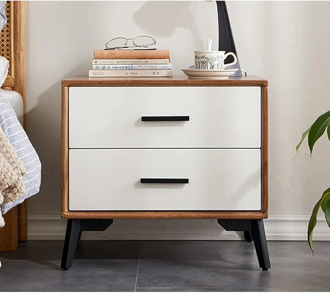 Bedside Table Nightstands with Drawer - Image 5