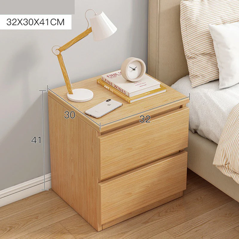 Bedside Table with Drawers - Image 2