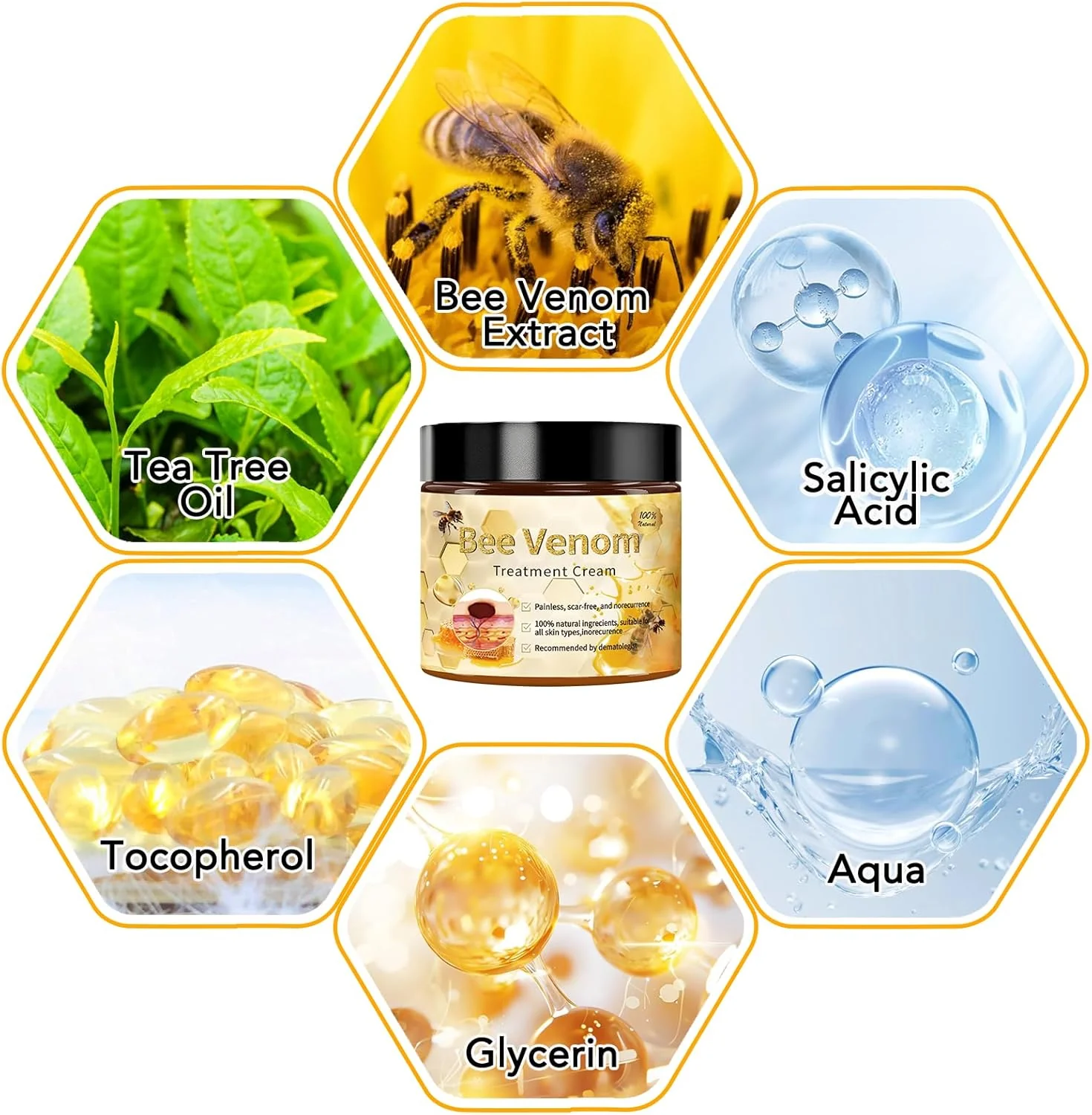 Bee Venom Moles and Warts Removal Cream - Image 9