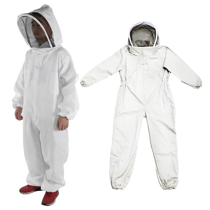 Beekeeping Suit Hooded Veil Bee Farm Clothing XXL - Image 3