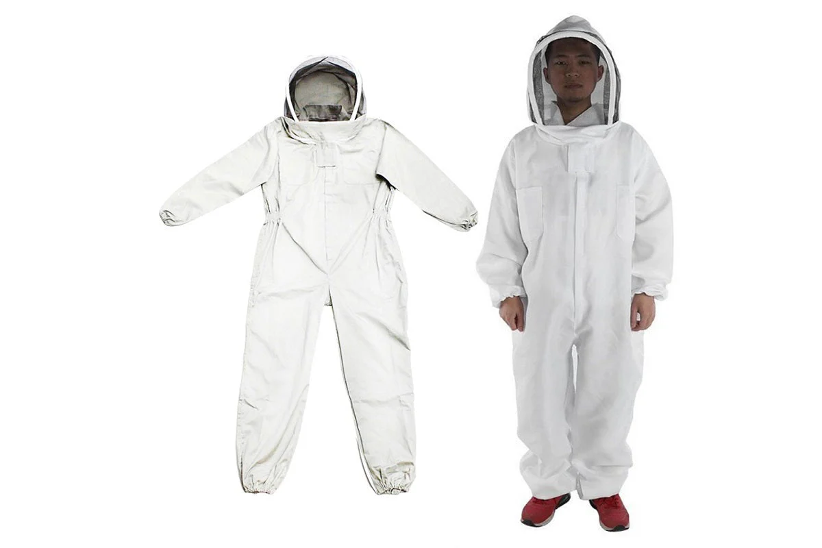 Beekeeping Suit Hooded Veil Bee Farm Clothing XXL - Image 5