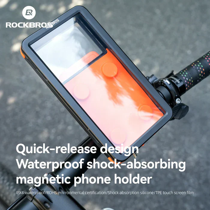 Phone Holder for Bike Handlebar Mount Waterproof - Image 4