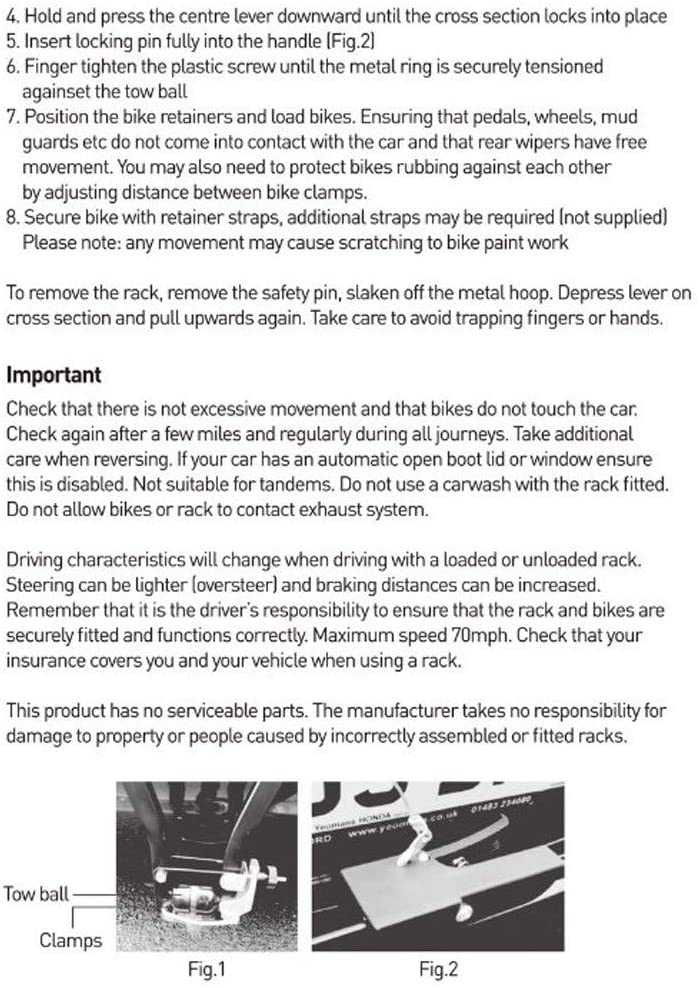 Bike rack Bike Carrier for tow bar - Image 11