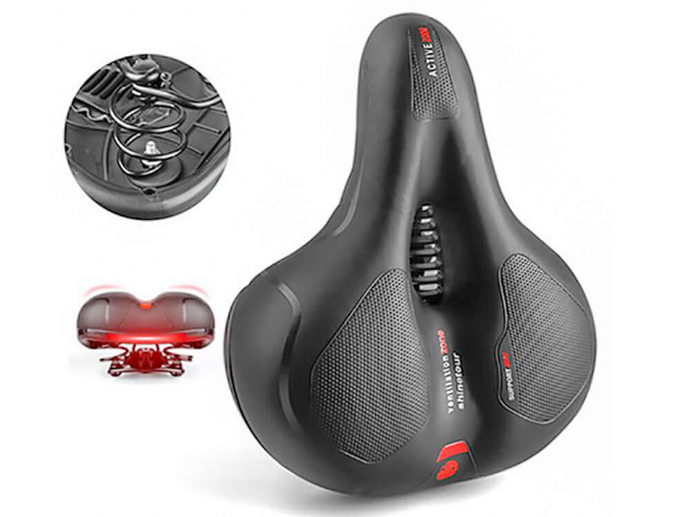 Bike Saddle Bike Seat Soft Thickened Mountain Bike Bicycle Seat - Image 3