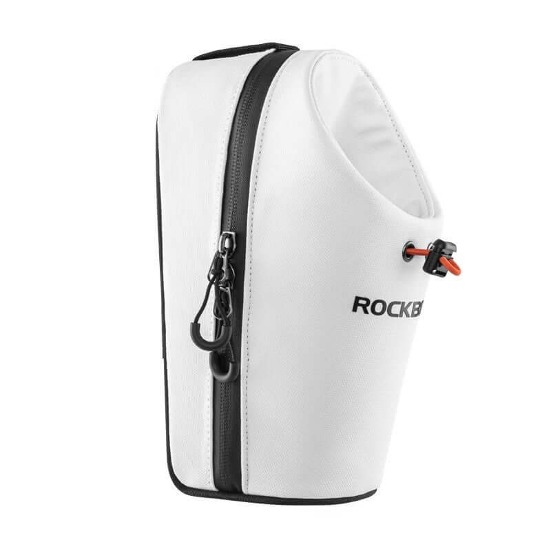 Bike Scooter Front Handlebar Bicycle Water Bottle Bag 1.5L - White - Image 4