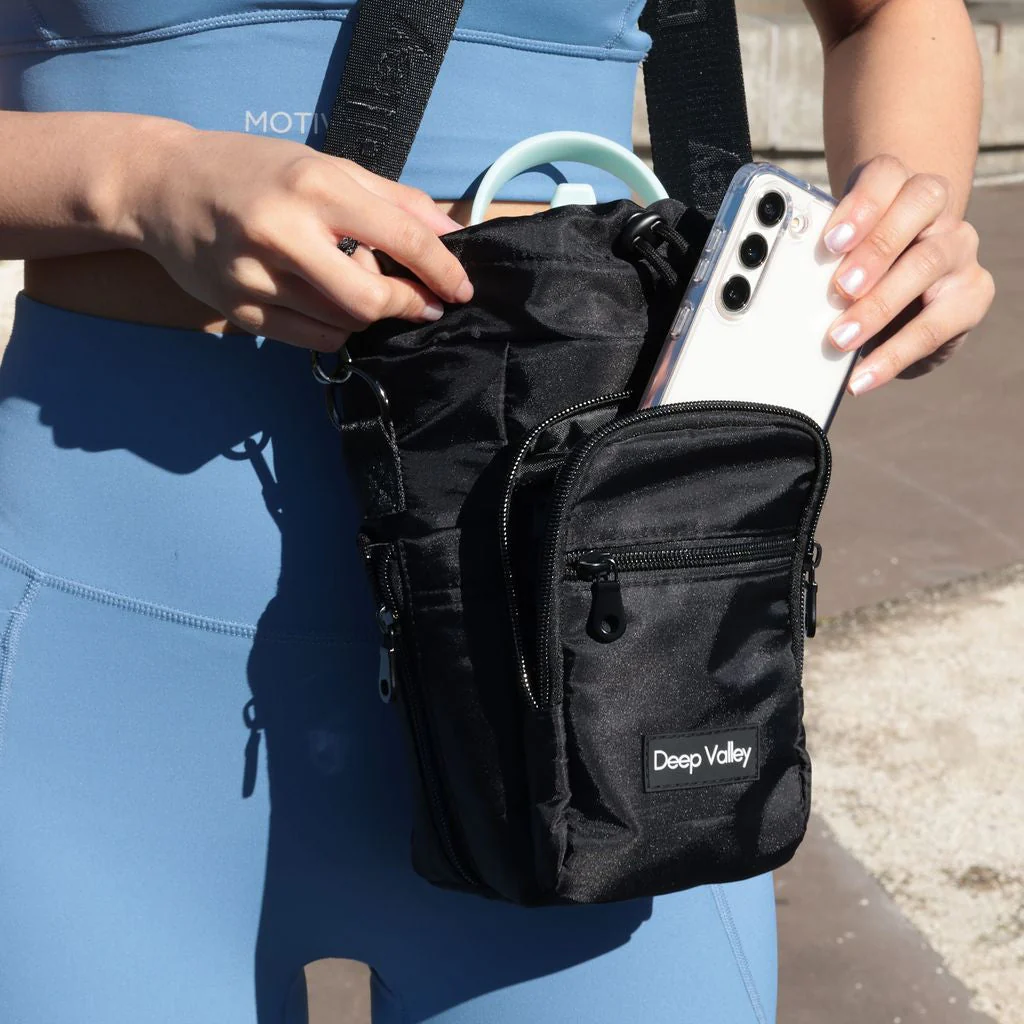 Black - DayTrip Mini Water Bottle Bag - Image 5