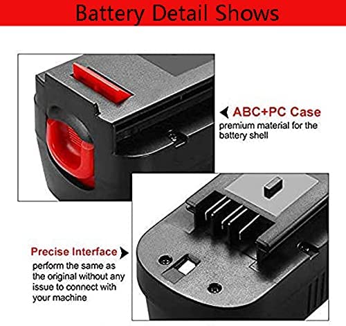 Black & Decker FIRESTORM 18V A1718 HPB18 Replacement Battery - Image 3