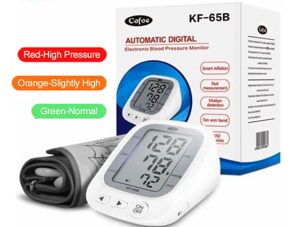 Blood Pressure Monitor Upper Arm Automatic BP Machine Monitor - Image 8
