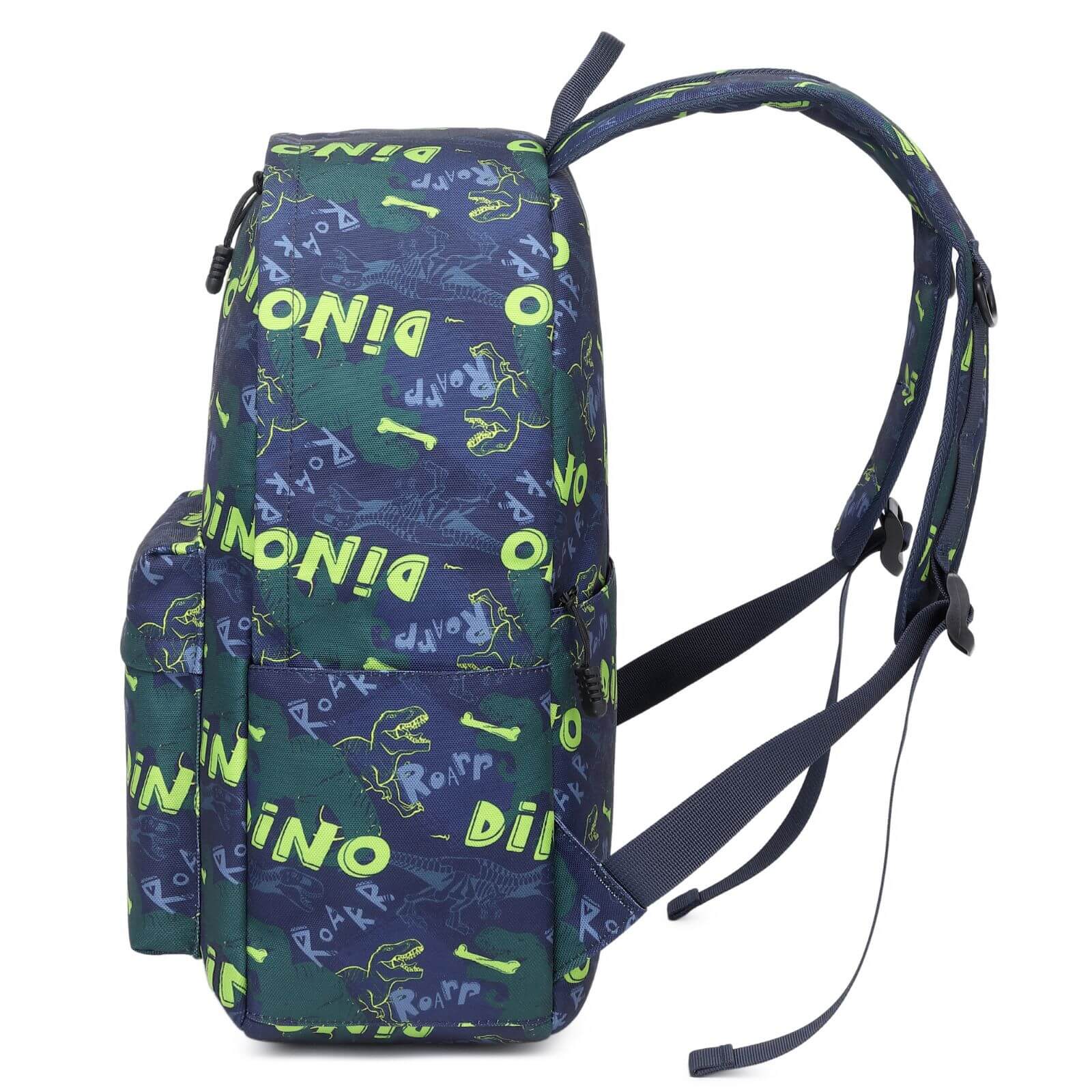 Blue Dinosaur Backpack for Kids & School Bag for Boys - Image 4
