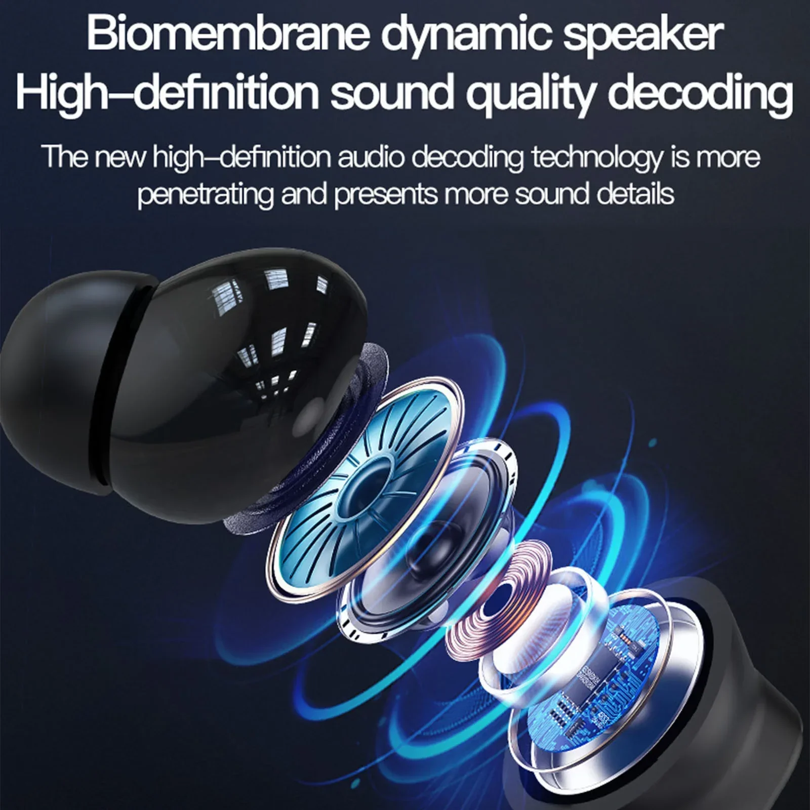 Bluetooth Earphones Wireless Headphones Earbuds - Image 8