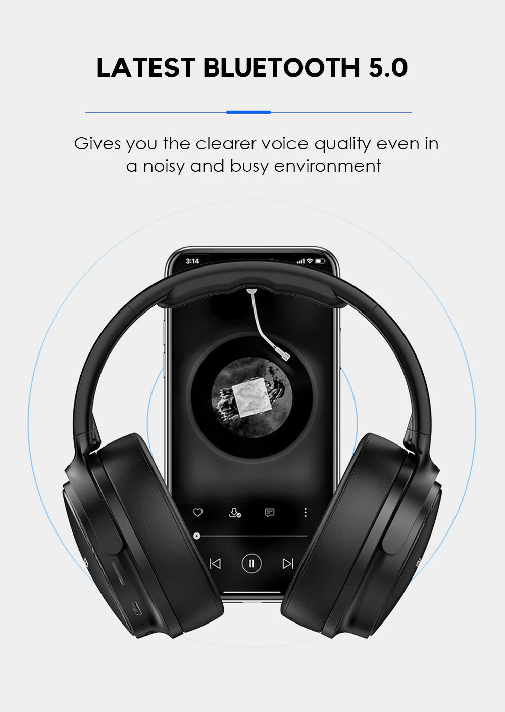 Bluetooth Headphone Headset - Image 13