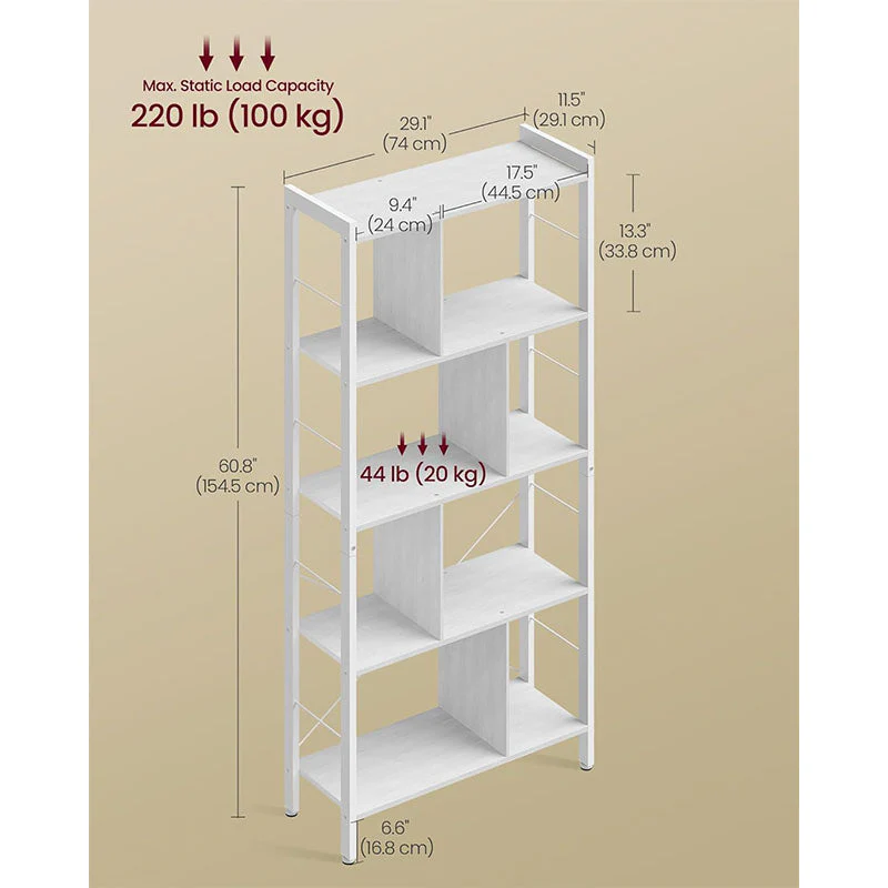Bookshelf Bookcase Vasagle - Image 4