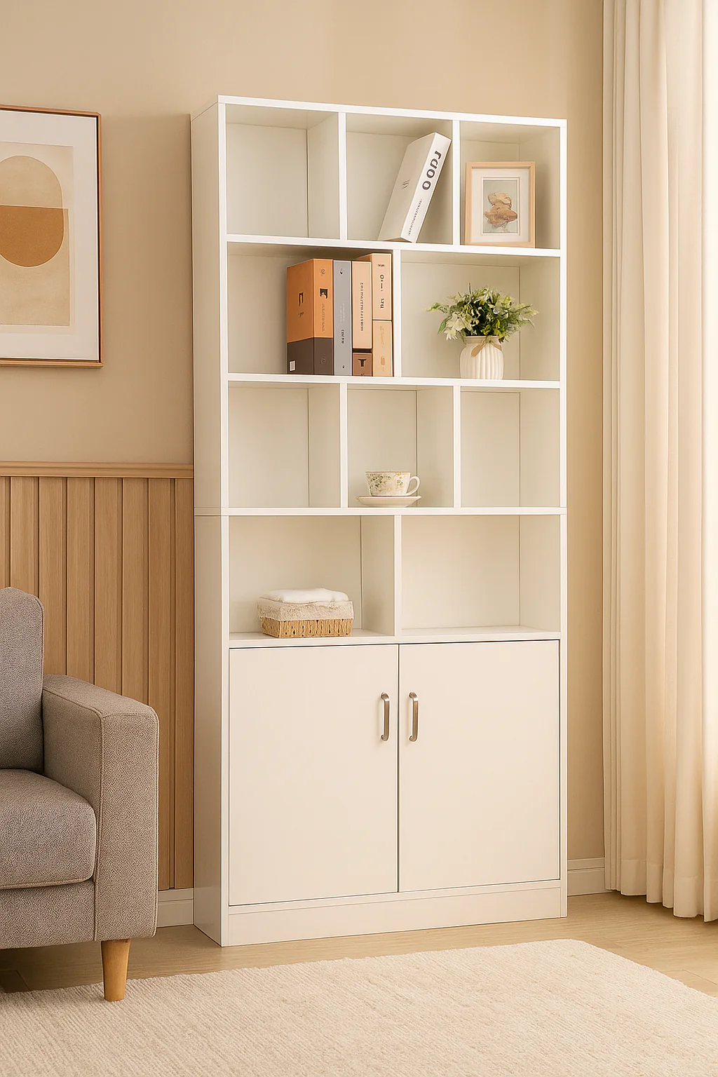 Bookshelf Stack Book Case Display units - Image 12