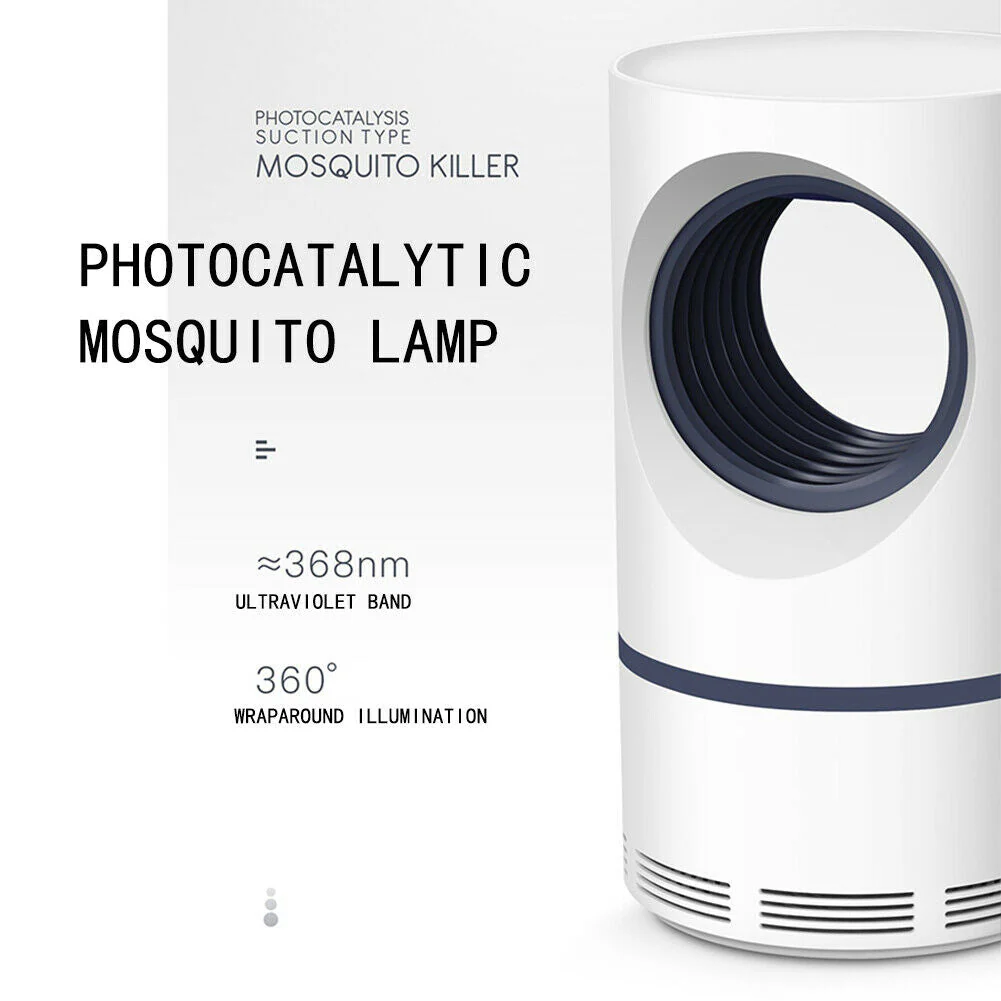 Mosquito Catcher Lamp Insect Killer Electric LED Light Fly Bug Zapper Trap - Image 6