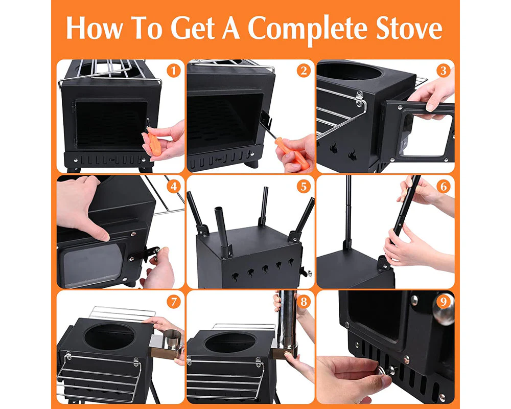 Camp Wood Stove - Image 4