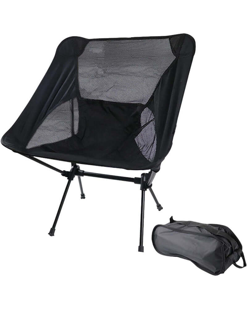 Camping Chair/Outdoor Folding Chair-Black - Image 2