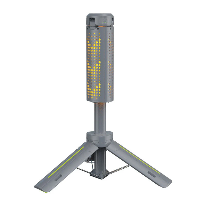 Camping Lantern Rechargeable 360° Rotatable Foldable Outdoor Light with Tripod - Image 2
