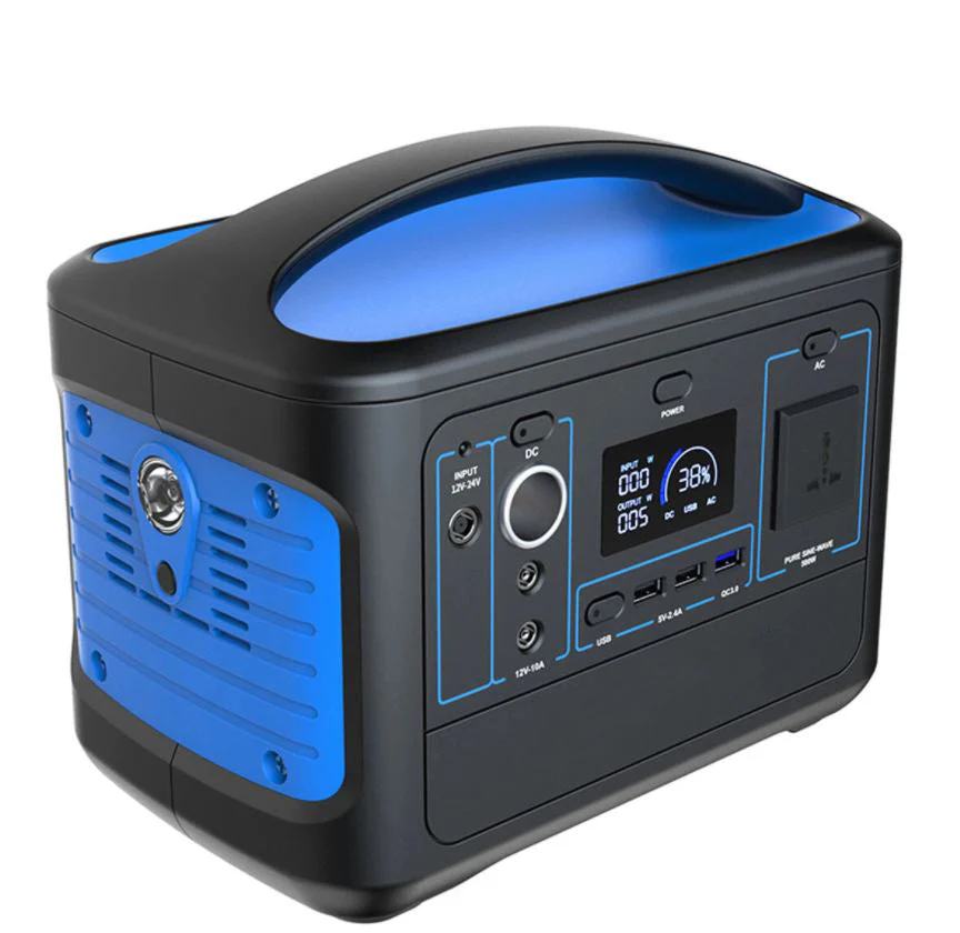 Portable Outdoor Power Station 500W – Solar & Mains Rechargeable - Image 5