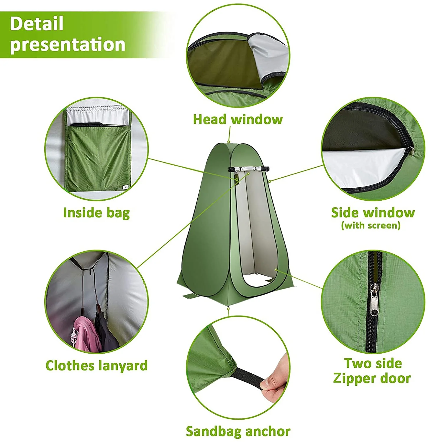 Camping Shower Tent - Image 6