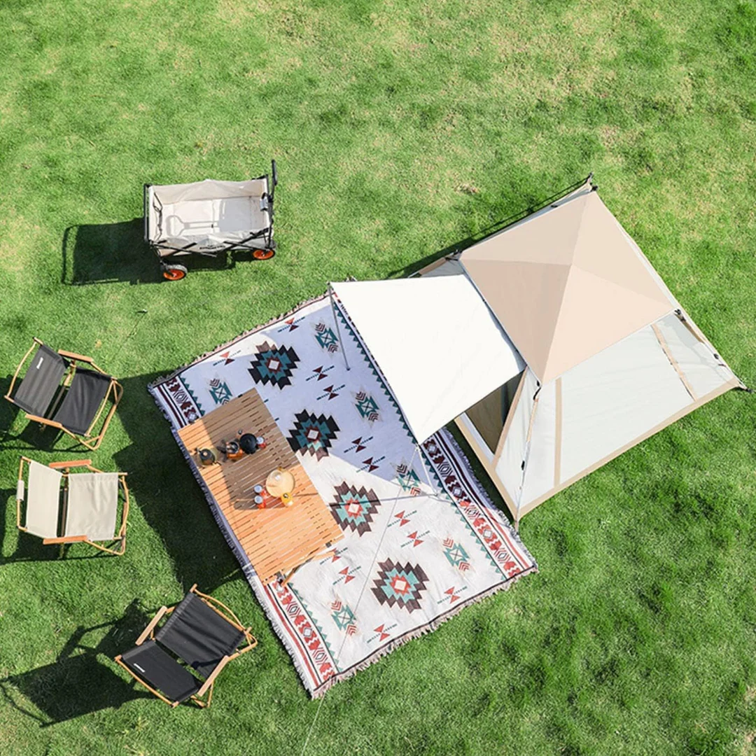 Camping Tent With Canopy - Image 2