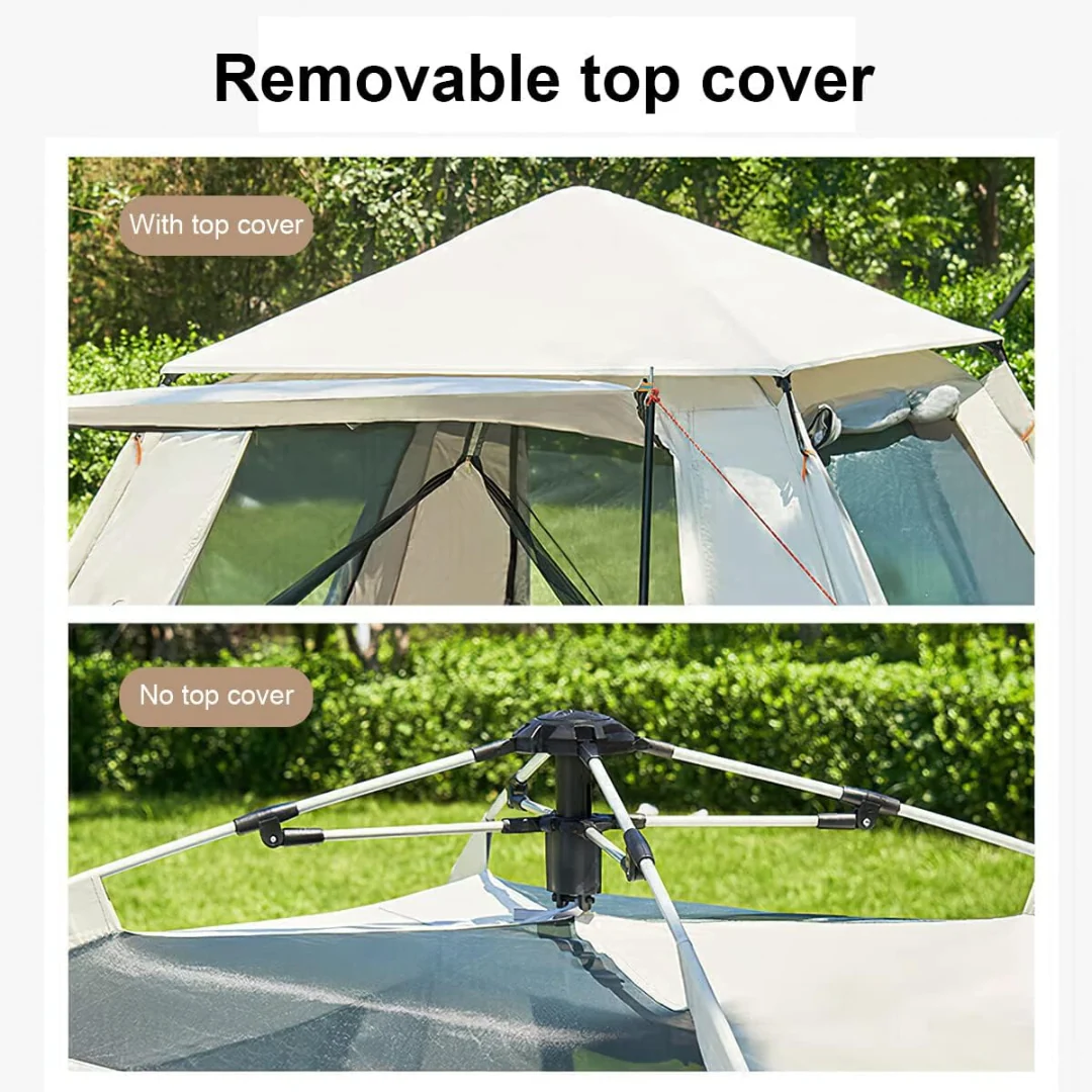 Camping Tent With Canopy - Image 9