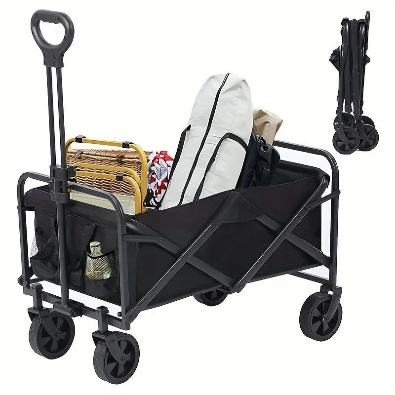 Camping Trolley Cart Wagon Cart Picnic Beach Trolley - Image 2