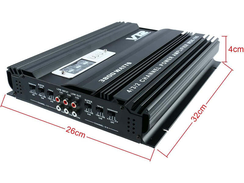 Car Amplifier 3800W 4 Channels - Image 3
