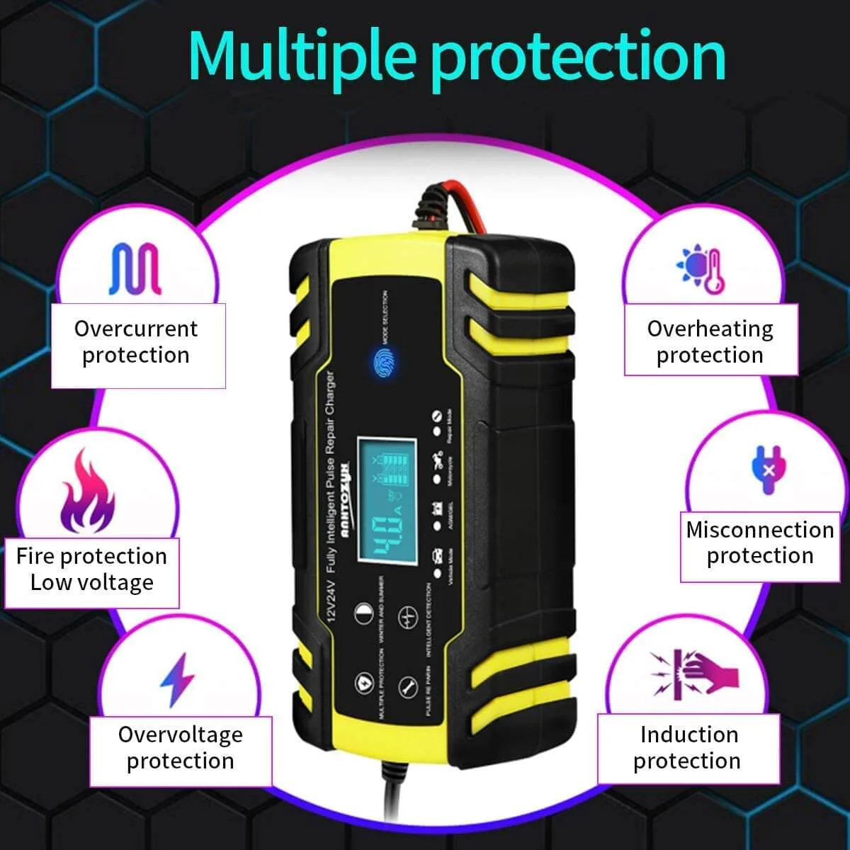 Car Battery Charger Automatic Battery Charger - Image 6