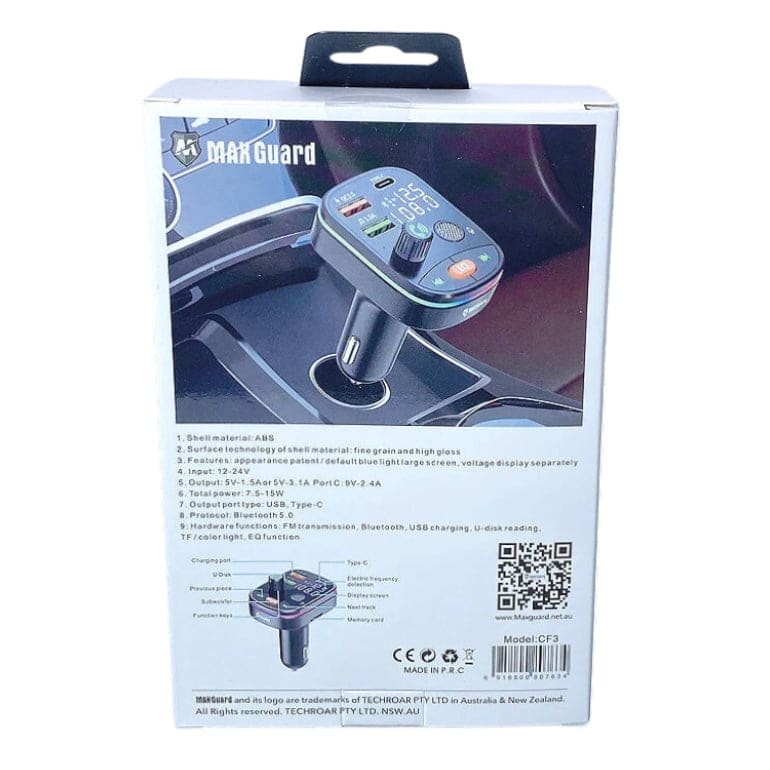 Car Charger & Bluetooth Kit - Maxguard - Image 5