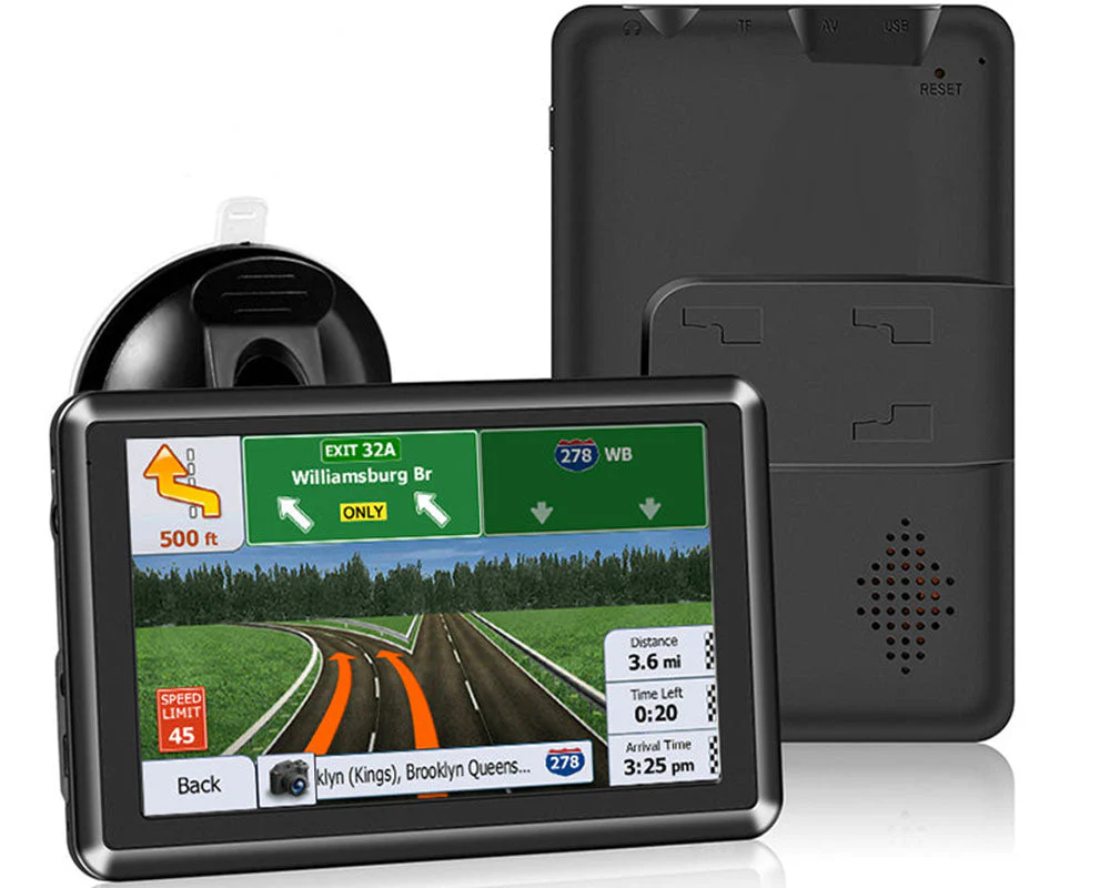 5-Inch Car GPS Navigation System NZ maps - Image 2