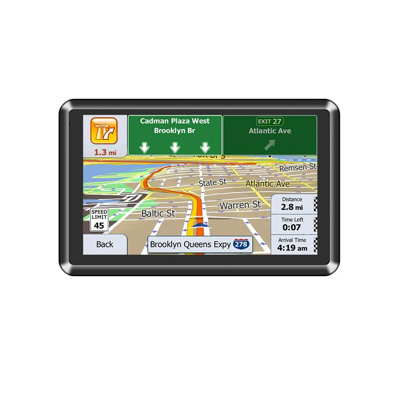5-Inch Car GPS Navigation System NZ maps - Image 5