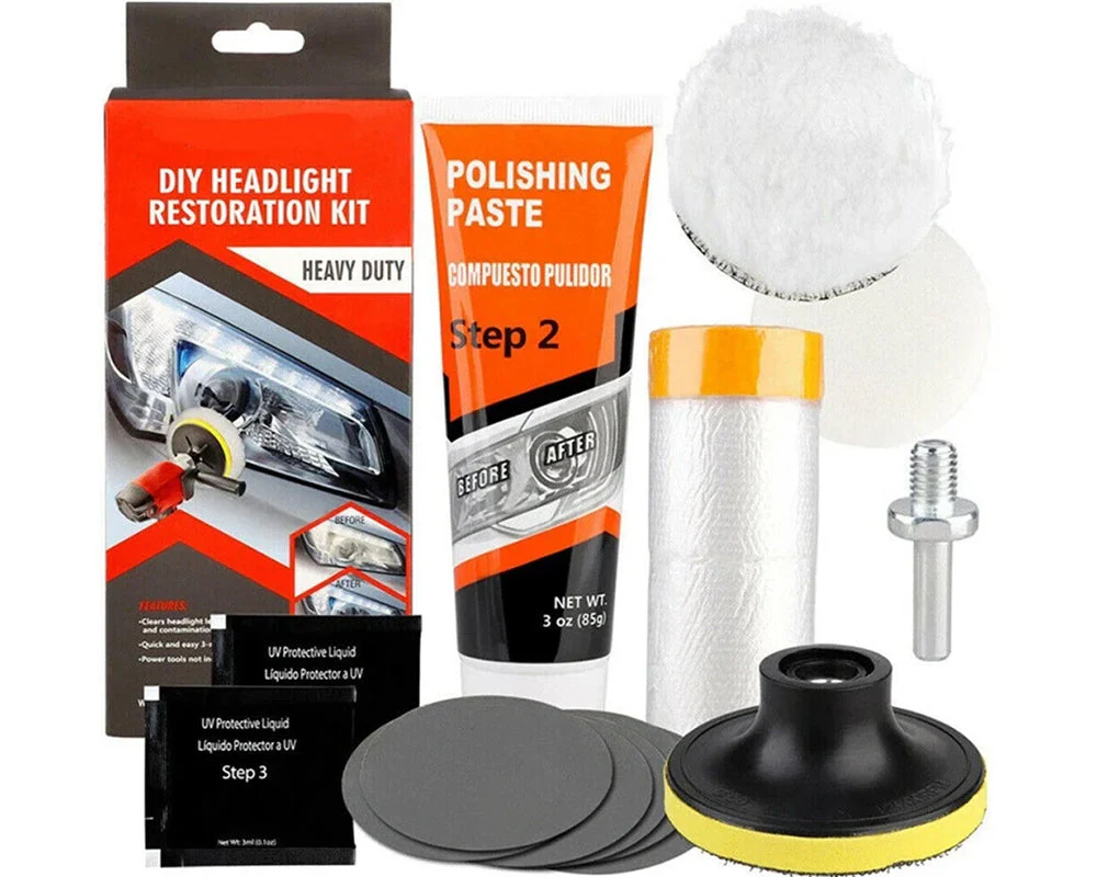 Car Headlight Restoration Kit - Image 11