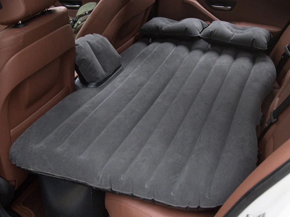 Car Inflatable Mattress Air Bed-Black - Image 2