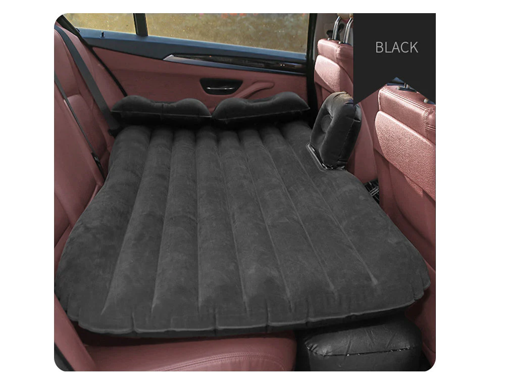 Car Inflatable Mattress Air Bed-Black - Image 3