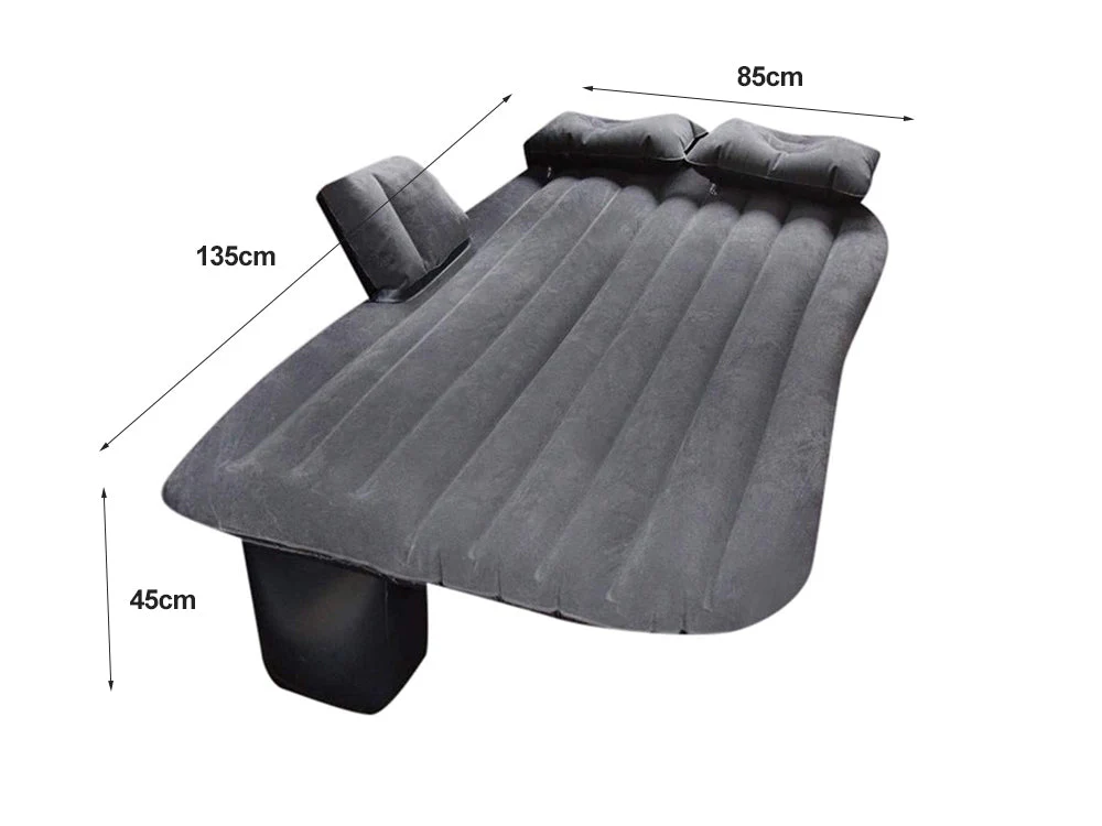 Car Inflatable Mattress Air Bed-Black - Image 4