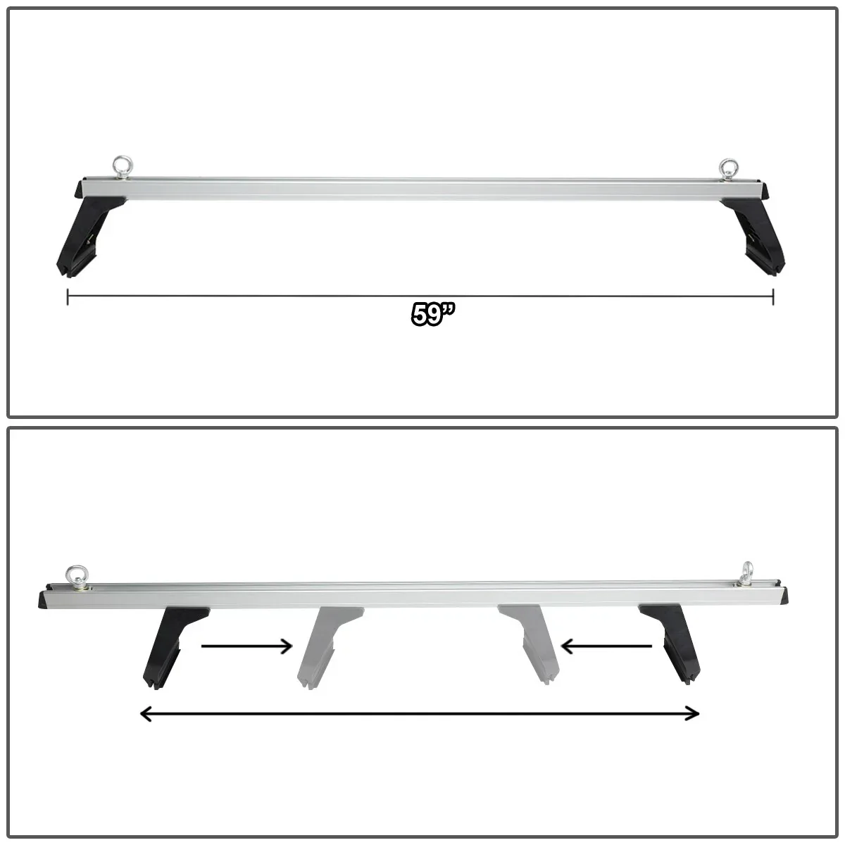 Car Roof Racks Universal Cross Bar - Image 2