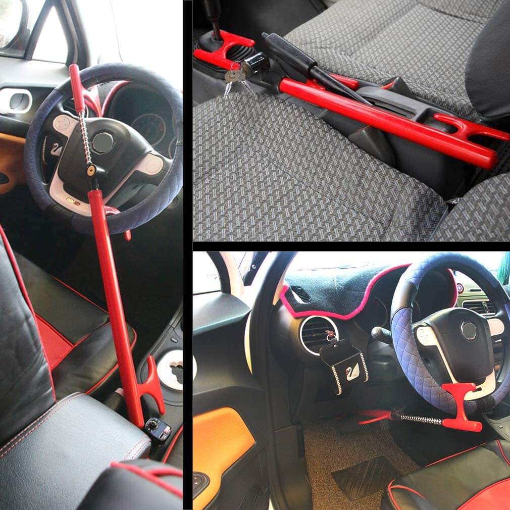 Car Steering Lock Universal Fit Steering Arm Lock - Image 8
