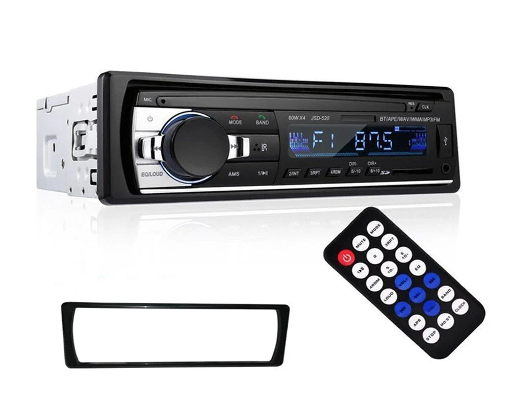 Car Stereo JSD-520 Bluetooth SD USB MP3 FM AUX receciver - Image 2